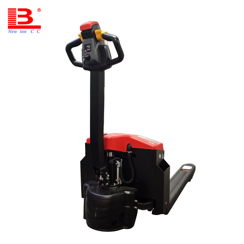 步行式全電動搬運(yùn)車1.5噸2噸全電動液壓托盤搬運(yùn)車