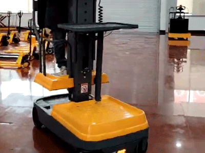 泰興新牛盾電動(dòng)揀選車的工作原理闡述